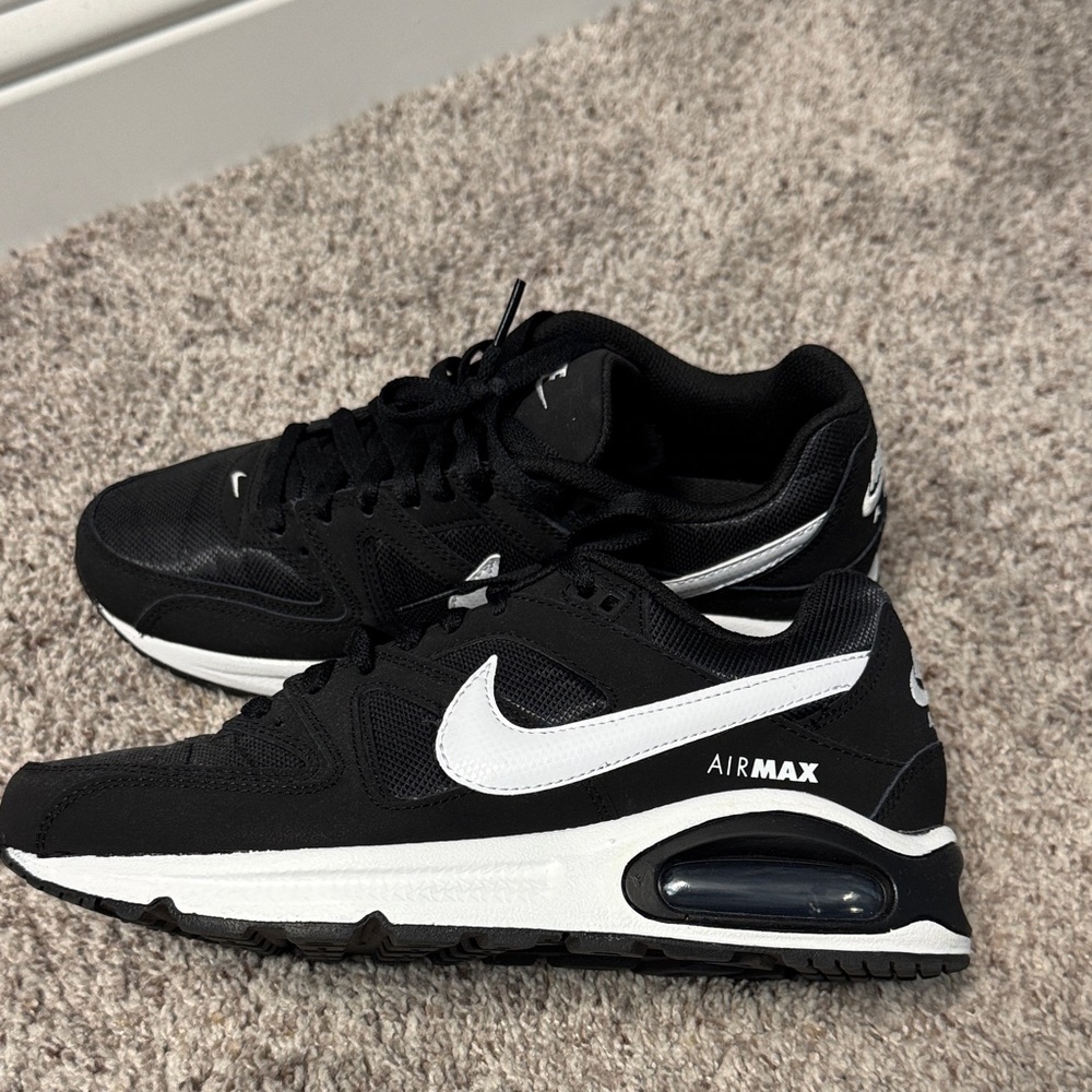 Nike Air Max Black and White Sneakers